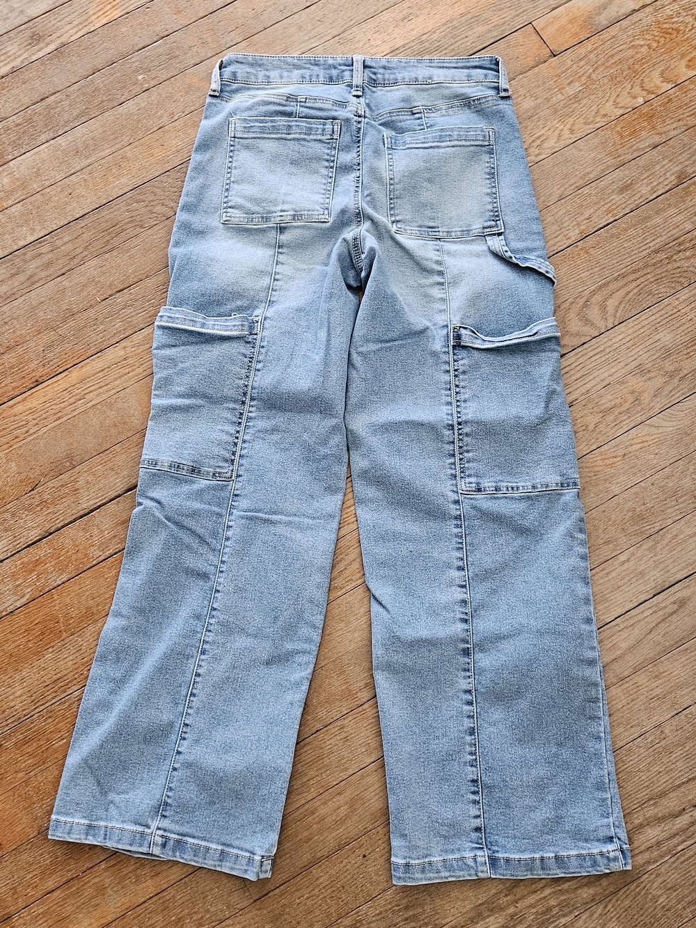 Celebrity Pink Light Blue Carpenter Jeans  Sz 7